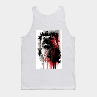 Persian Longhair Portrait Tank Top